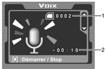 GENIUS G-SHOT DV505 - Icônes du mode voix - 1