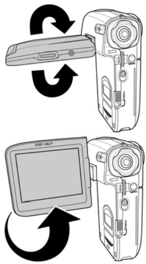 GENIUS G-SHOT DV505 - Réglage de l'écran LCD - 2