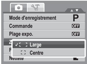 GENIUS G-SHOT V1200 - Régler la zone AF - 1