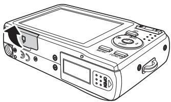 GENIUS G-SHOT V1200 - Insertion d'une carte mémoire sd/sdhc - 1