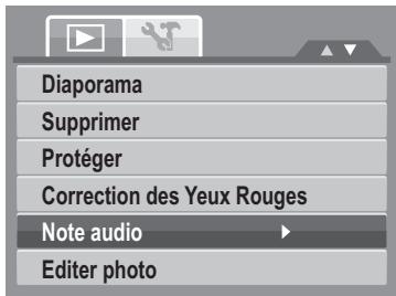 GENIUS G-SHOT V1200 - Pour enregistrer une note audio : - 3
