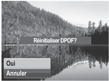 GENIUS G-SHOT V1200 - Pour réinitialiser DPOF: - 1