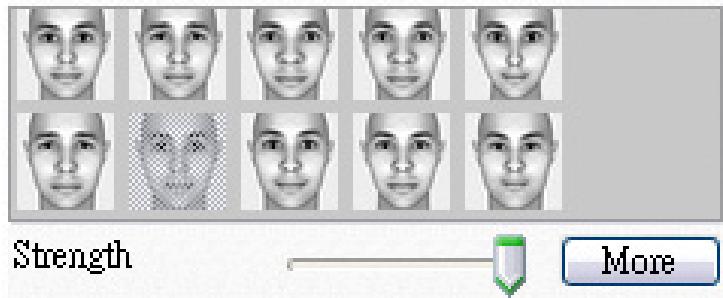 GENIUS ILOOK 1321 V2 - Pour utiliser la fonction de Suivi Facial: - 1