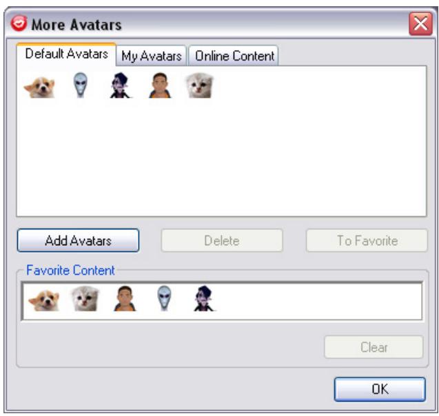 GENIUS ILOOK 1321 V2 - Selectionner un Avatar - 2
