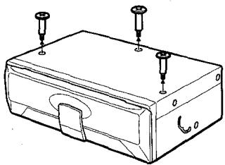 AIWA ADC-EX106 - Retrait des vis de transport - 1