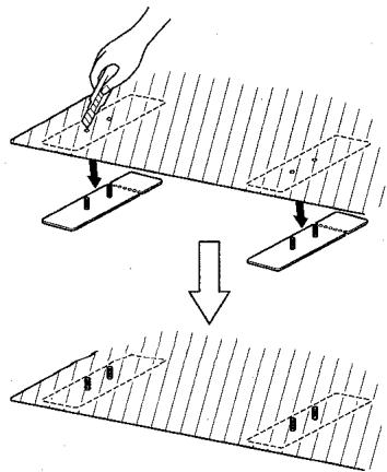 AIWA ADC-EX106 - Making holes in the carpet - 1