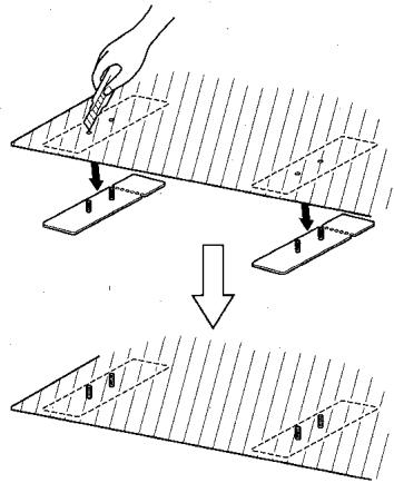 AIWA ADC-EX106 - Abra orificios en la alfombra - 1