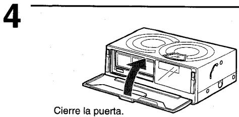 AIWA ADC-EX106 - Coloque el disco compaco hasta el fondo con elgado de la etiqueta hacía arriba. - 6