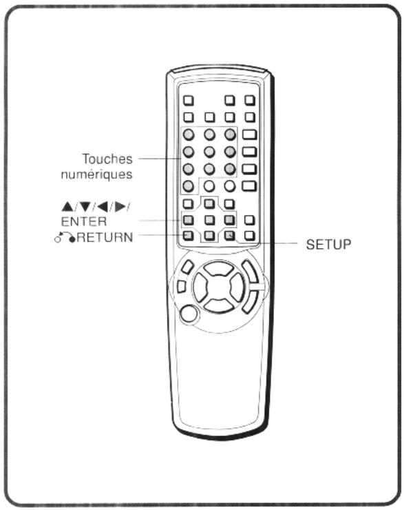AIWA XD-DV370 - Changement des valeurs de réglage - 1