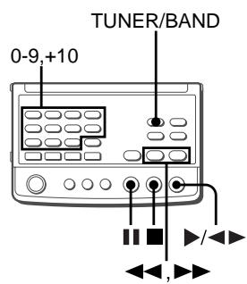 AIWA XR-MS3 - PRESINTONIZACION DE EMISORAS - 2