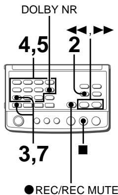 AIWA XR-MS3 - GRABACION CON EDICION PROGRAMADA - 2