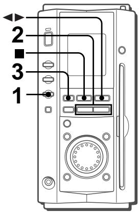 AIWA XR-MS3 - Préréglage de stations - 1