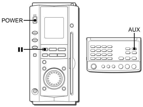 AIWA XR-MS3 - AUDICION DE FUENTES EXTERNAS - 1