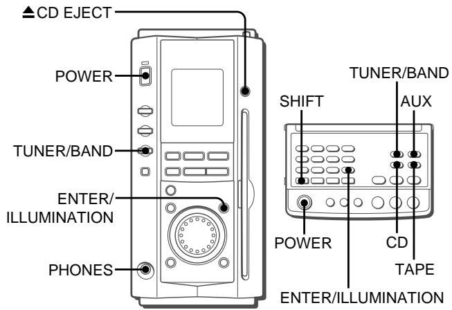 AIWA XR-MS3 - BEFORE OPERATION - 1