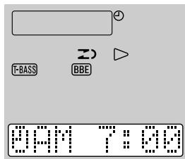 AIWA XR-MS3 - Set the timer-on time. - 1