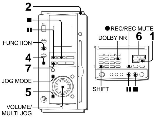 AIWA XR-MS3 - GRABACION BÁSICA - 1