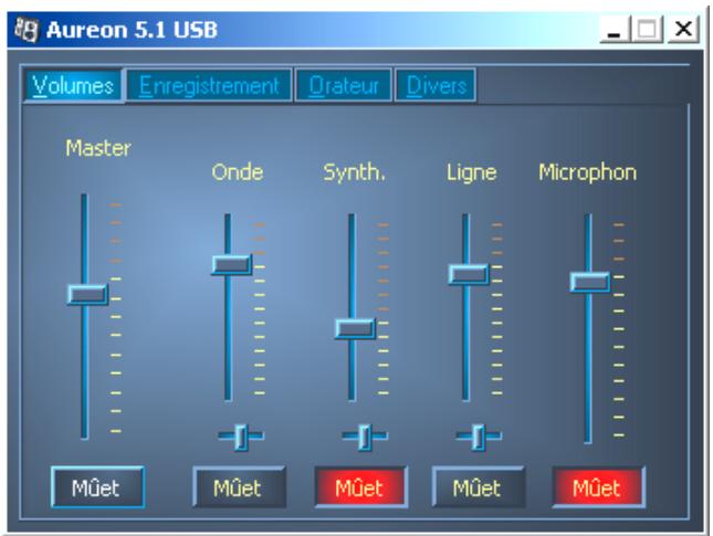 TERRATEC AUREON 5.1 USB MKII - Volumes - 1