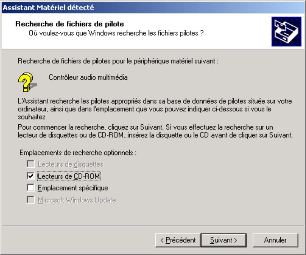 TERRATEC AUREON FUN - Installation sous windows 2000. - 1
