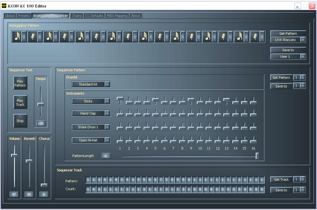 TERRATEC AXON AX 100 MKII MANUAL 1.0 - Arpeggiator / Sequencer - 1