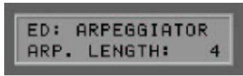 TERRATEC AXON AX 100 MKII MANUAL 1.0 - Arpeggio Length (ARP. LENGTH) - 1