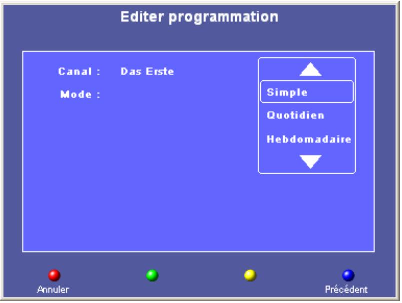 TERRATEC CINERGY T2 SOFTWARE MANUAL - Sélection du mode - 1