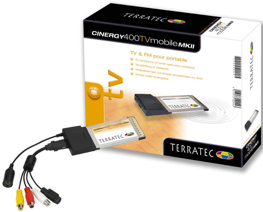 TERRATEC CINERGY400TVMOBILEMKII TECHNICAL DATA - La solution TV optimale pour votre ordinateur portable - 1