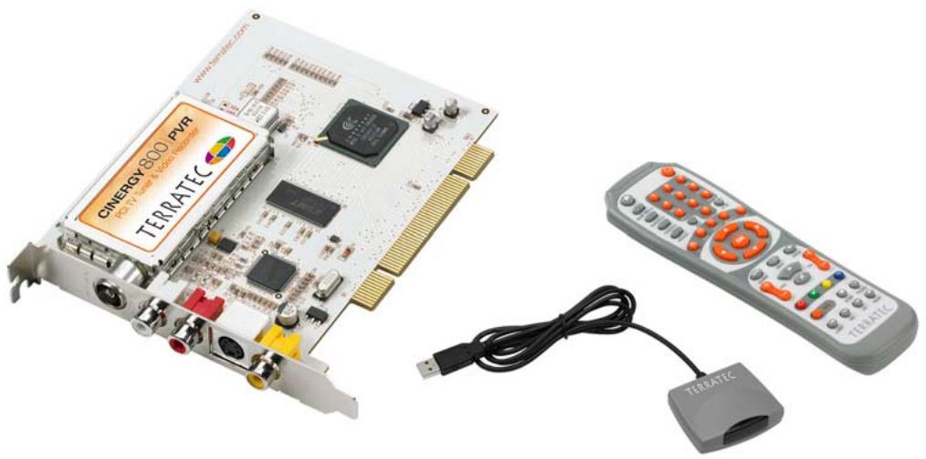 TERRATEC CINERGY800IPVR TECHNICAL DATA - Contenu du coffret - 1