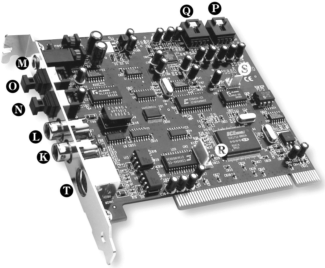 TERRATEC EWS88D - Structure de l'EWS88 D. - 1