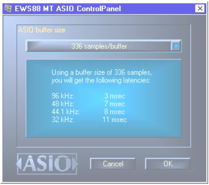TERRATEC EWS88D - Les gestionnaires ASIO - 1