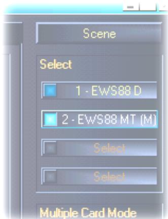 TERRATEC EWS88D - Fonction de mémoire des scènes et sélection des cartes - 1