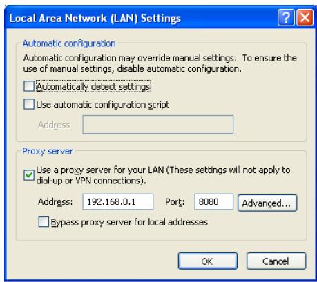 TERRATEC NOXON IRADIO - En cas d'utilisation d'un serveur proxy... - 1