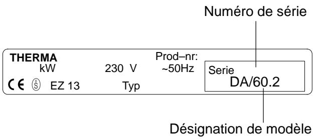 THERMA DA/60.2 - Vous foulez solliciter le service après-vente - 1