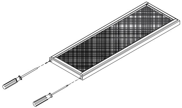 THERMA DA60.1INOX - Mettre en place le filtre au charbon actif - 1