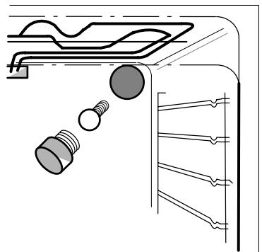 THERMA EHB3.3SW - L'éclairage du four - échange des ampôules - 3
