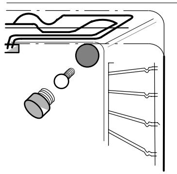 THERMA EHB4 WS - L'éclairage du four - échange des ampôules - 4