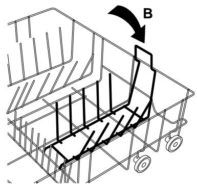 THERMA GSVB1WS - Ratelier pour assiettes rabattable à gauche - 3