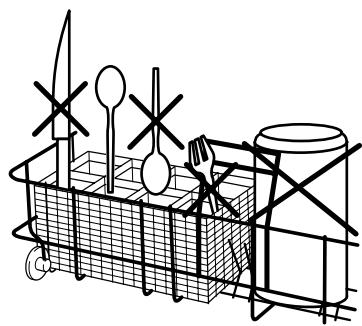 THERMA GSVB1WS - Enlevez l'element supérieur du compartment à couverts - 1