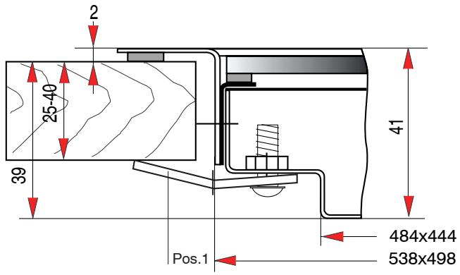 THERMA SGKC/54.2R20RC - Installation dans le bois - 1