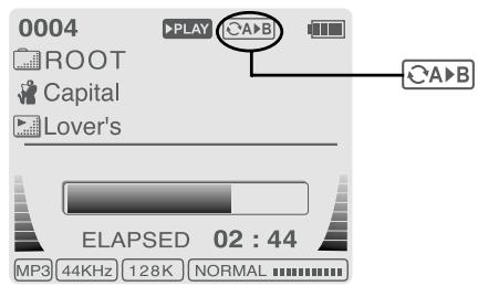 IRIVER IHP-120 - REPETITION D'INTERVALLE - 4