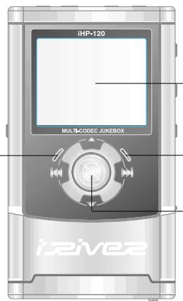 IRIVER IHP-120 - VUE DE FACE - 1