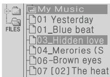 IRIVER IHP-120 - FONCTION RESERVATION - 4
