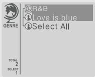 IRIVER IHP-120 - NAVIGATION A L'AIDE DES INFORMATIONS MUSICALES - 14