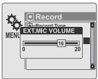IRIVER IHP-120 - EXT.MIC VOLUME - 1