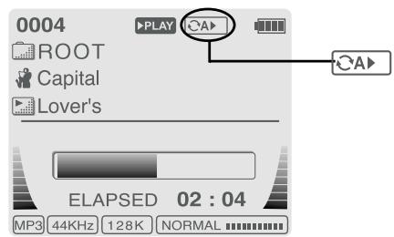 IRIVER IHP-120 - REPETITION D'INTERVALLE - 2