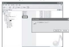 IRIVER B20 - Supprimer un fichier/dossier sur le produit - 1