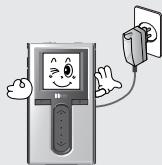 IRIVER H10 - N'utilise que I'adaptateur CA fourni. L'utilisation des adaptateurs électriques non autorisés n'est pas recommandée. - 1