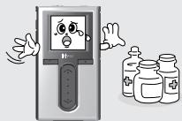 IRIVER H10 - Ne nettoyez pas votre lecteur avec des produits chimiques ou du détergent. - 1