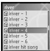 IRIVER H10 - ■ Menu Examples - 5
