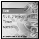 IRIVER H10 - ■ Menu Examples - 25
