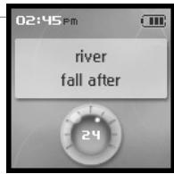 IRIVER H10 - Contrôle du volume et changement de mode - 2